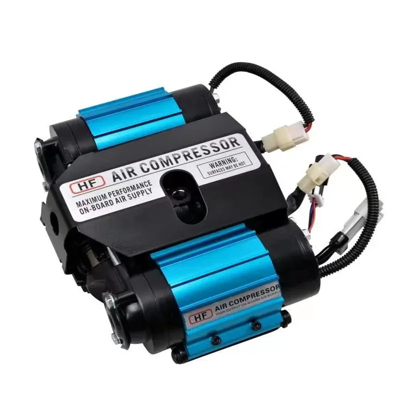 

Wholesale Price Dual-cylinder Air Pump HF Air Pump Car Dual-cylinder Tire Pressure Gauge Air Pipe