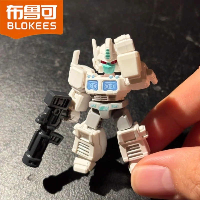 Blokees Transformers Defender Series Starry Edition V2 Optimus Prime Megatron Starscream Bumblebee Assembly Building Toy Gift - view 3