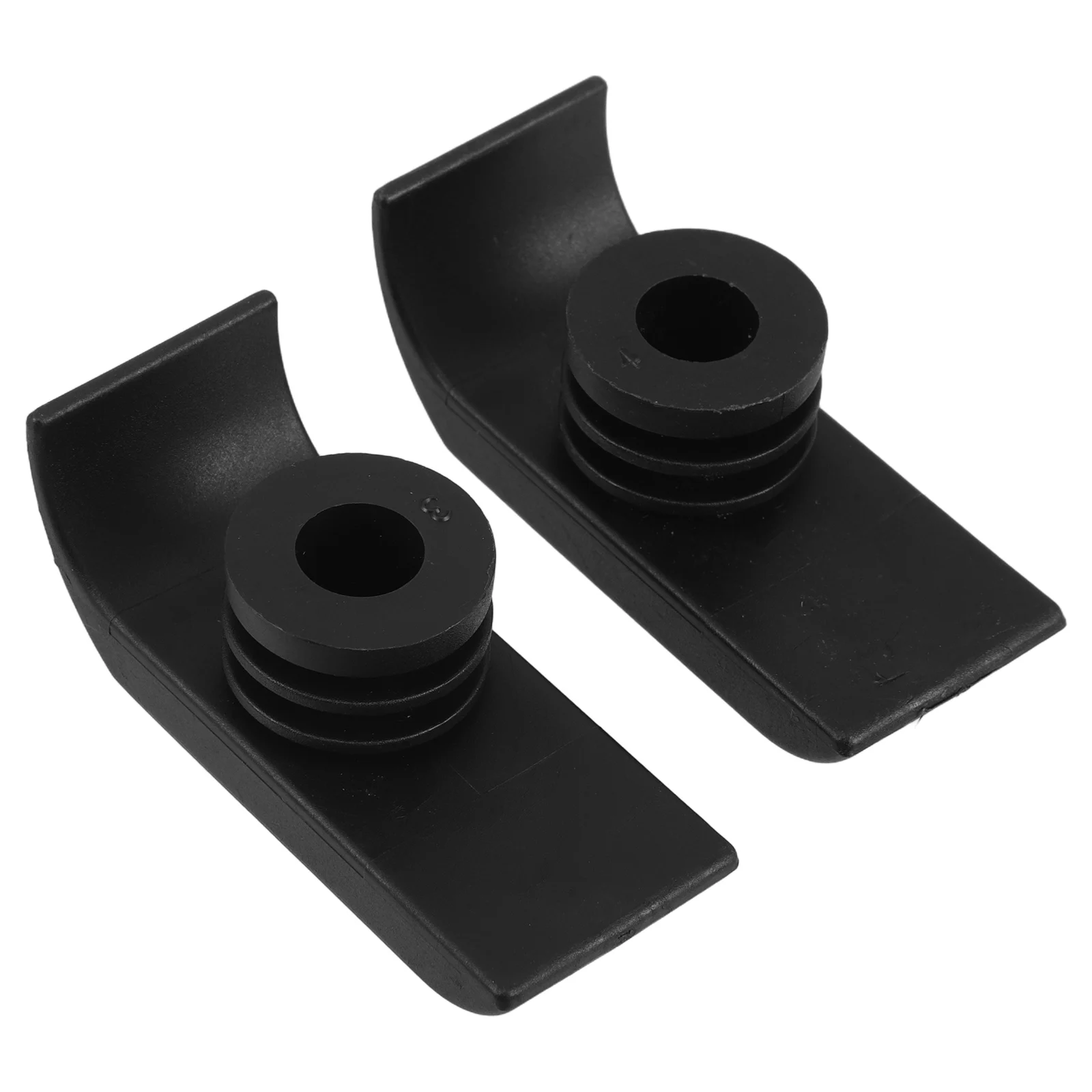 

2 Pcs Walker Foot Pads Non-slip Gliders Crutch Anti-slip Skis Plastic Crutches Accessories Portable Elder Nonstick Feet Glides