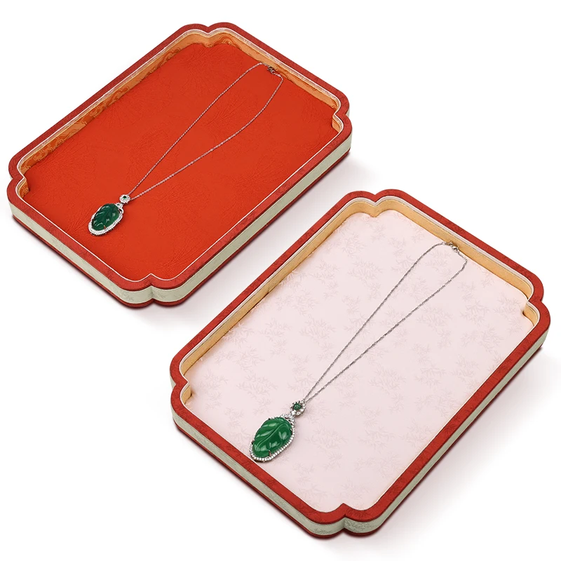 Light Luxury Jewelry Pallet Cultural and Amusement Jade Jewelry Display Plate Ring Bracelet Storage and Viewing Pallet