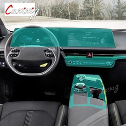 Per Kia EV6 ev GT 2021-2023 Car Interior Center console trasparente tuta auto PPF-TPU pellicola protettiva Anti-graffio Accessori