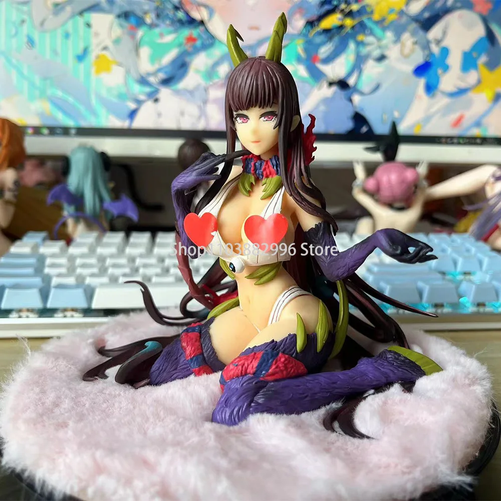 15cm Claynel Anime Girl Figure Demon Sister Chiyo 1/8 Action Figure Adult Collection Model Toy