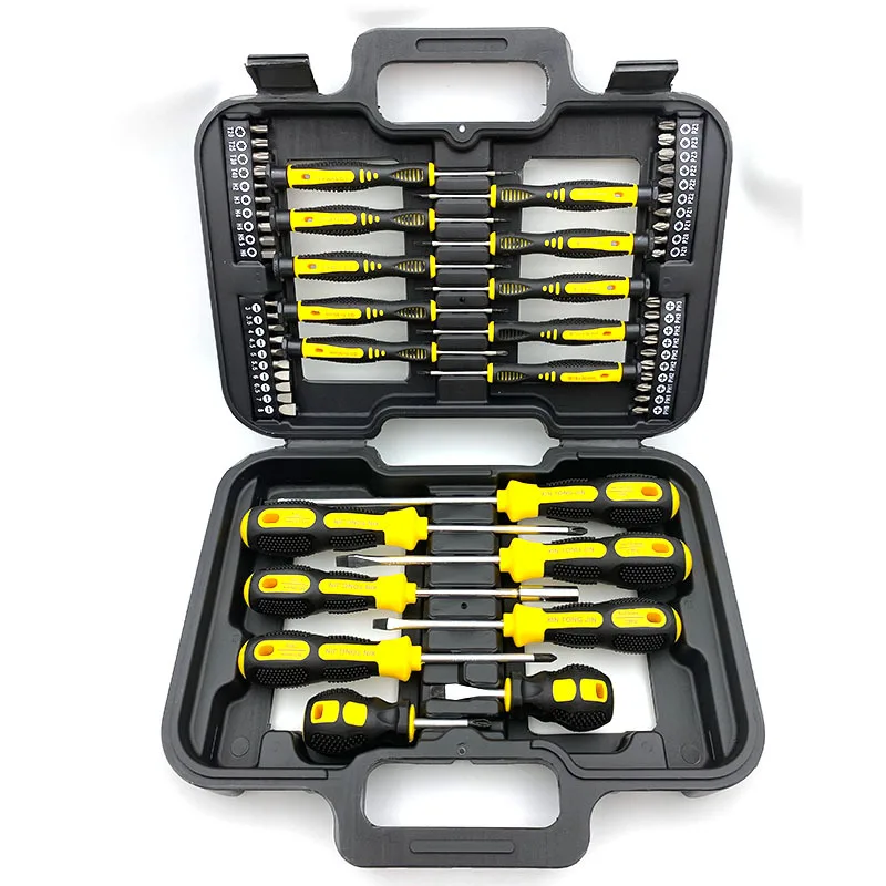 

58 Pieces/set of Plum Blossom Hexagonal Cross Phillips Screwdriver Set Multifunctional Combination Hardware Manual Tool