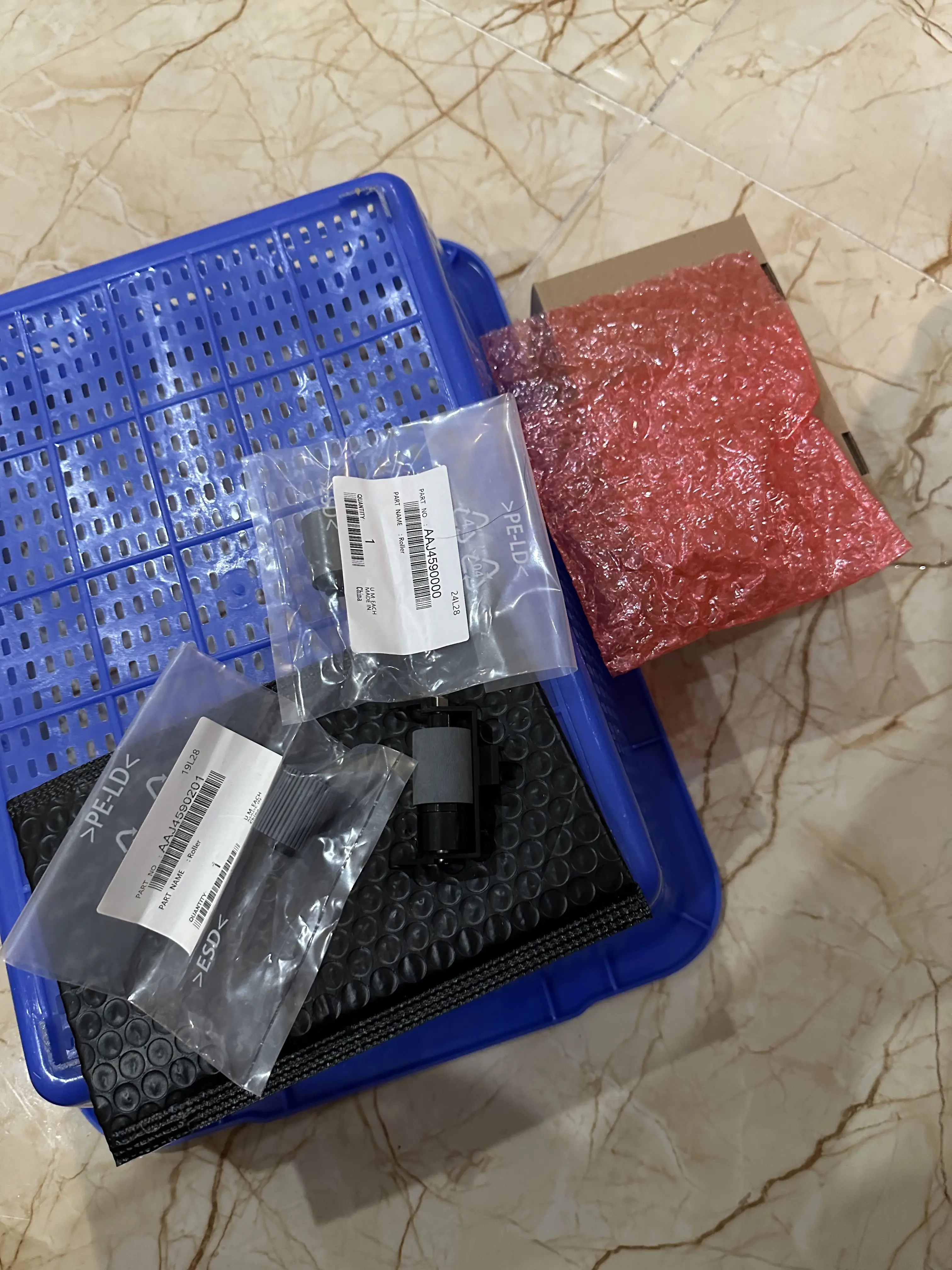 

1set AAJ4590000 AAJ4590201 AAJ4-R703-02 ADF Pickup Roller Kits for Konica Minolta BH 266i 306i 226i 246i DF633 205i