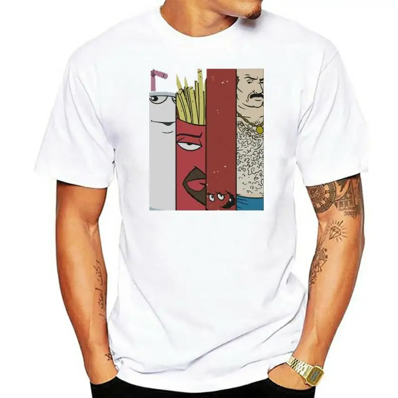 Aqua Teen Hunger Force Group Tiles 2 Junior T-Shirt