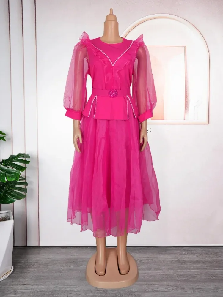 Plus Größe Elegante Dashiki Afrikanische Lange Kleid Ankara Muslimischen Hochzeit Party Kleid frauen Afrika Kleidung Elegante Outfit 2025