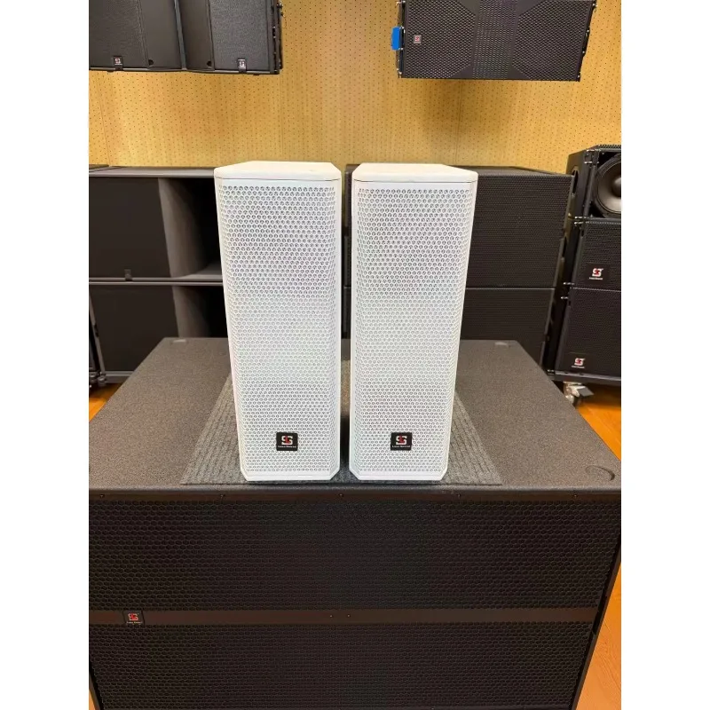 Dual 6.5 Inch Compact Warm Tone For Any Event Gentle Clear Sound Perfect For Small Gatherings