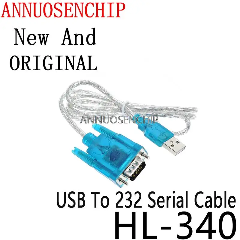 USB To RS232 COM Port Serial PDA 9 Pin DB9 Cable Adapter Support Windows7-64 HL-340