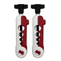 white and red 2pcs