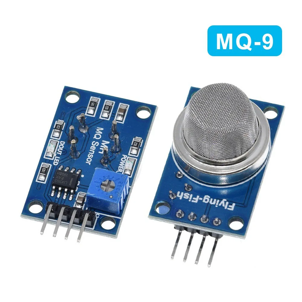 Module de monoxyde de carbone MQ-9, détection de capteur de gaz inflammable et module d'alarme adapté à l'arduino