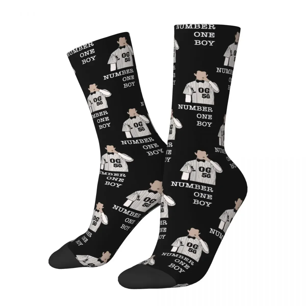 Kendall Roy Succession Minimalist Inspired Print Socks High Quality Stockings All Season Long Socks Man Woman Birthday Present