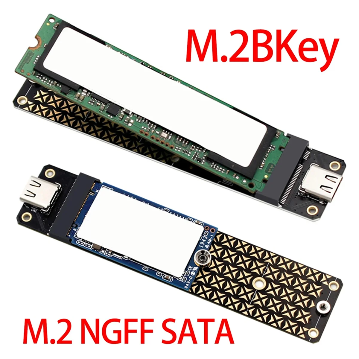 T85C M.2 NVME USB 3.1 Adapter M.2BKey C Hard Drive Converter 10 Gbps M.2 NGFF SATA Solid State Disk for 2230/2242/2260/2280