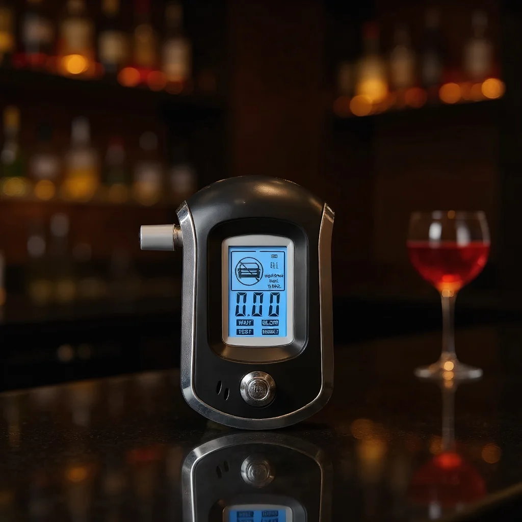 

Универсальный умный цифровой алкотестер-анализатор Ferraris, прибор для проверки уровня алкоголя в выдыхаемом воздухе, автомобильный аксессуар для водителя