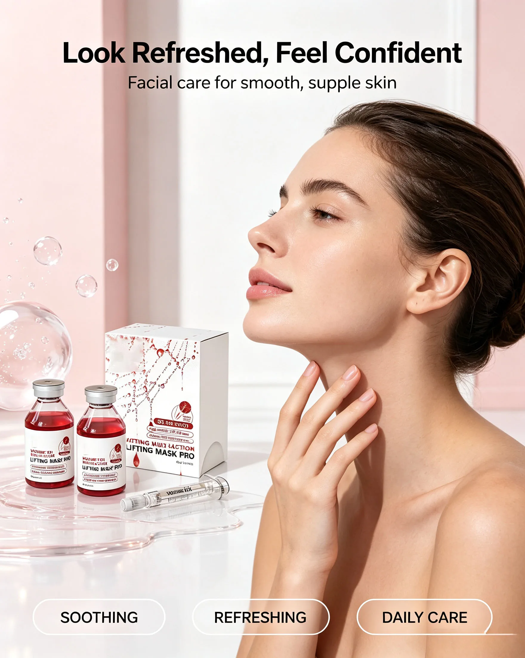 PDRN Collagen Pulling Spider Silk Facial Mask - the Best-Selling V-Line Facial Plastic Care Product