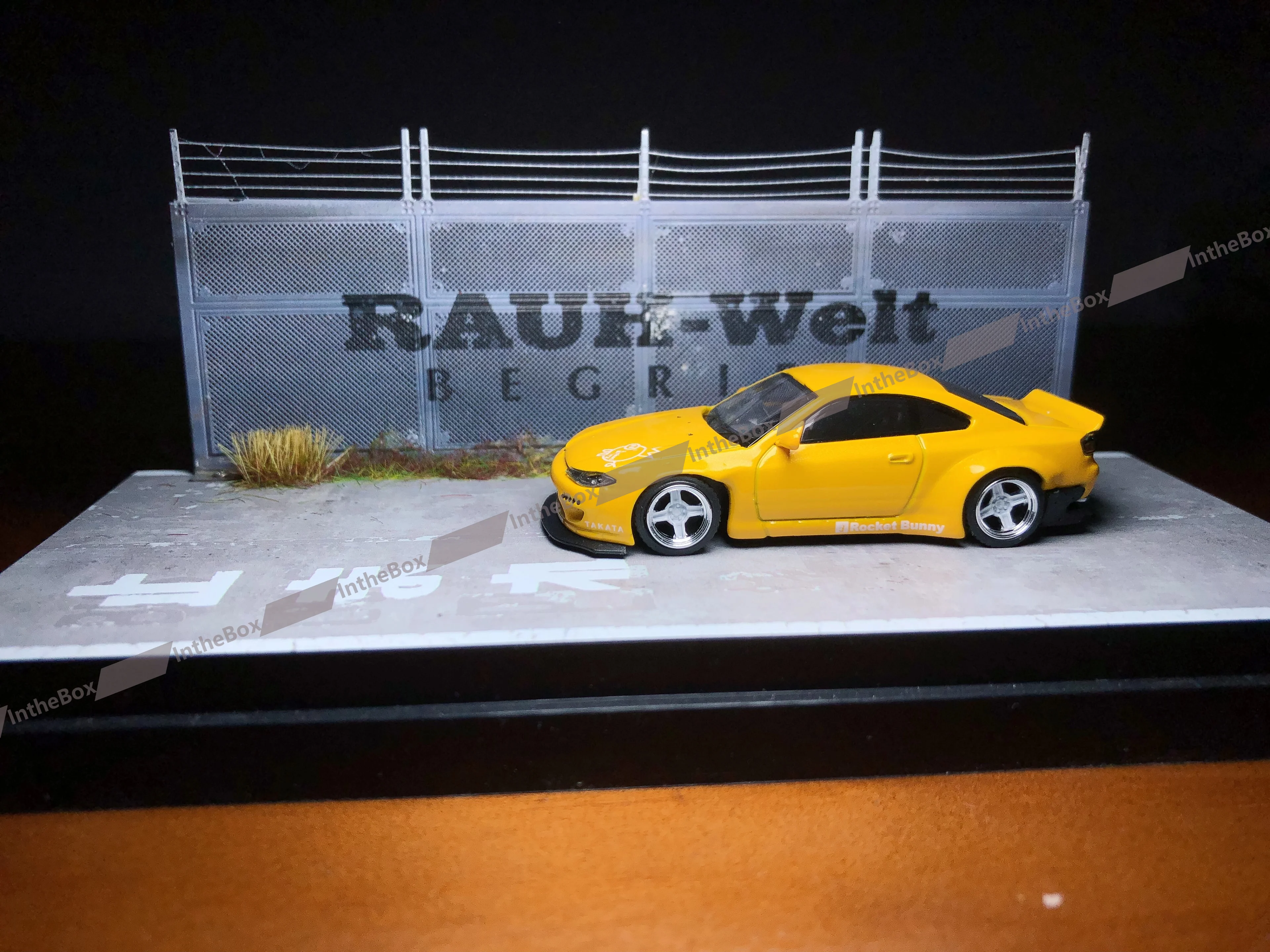 Plot Road Acrylic Case Display Box Cover Transparent Dust Proof 1:43 1:64 RWB LBWK Model Car Hobby Toys