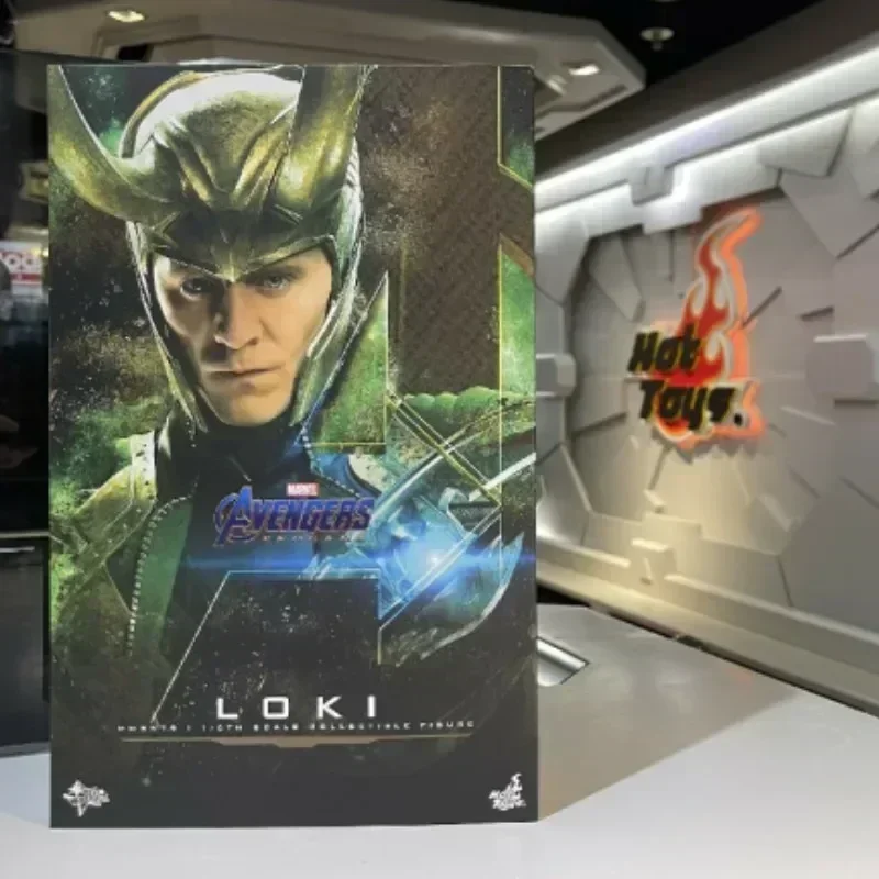 Originele Hot Toys Avengers Mms579 Loki Laufeyson Eindspel Figuur 1/6 Film Personage Model Kunstcollectie Model Speelgoed Op Voorraad