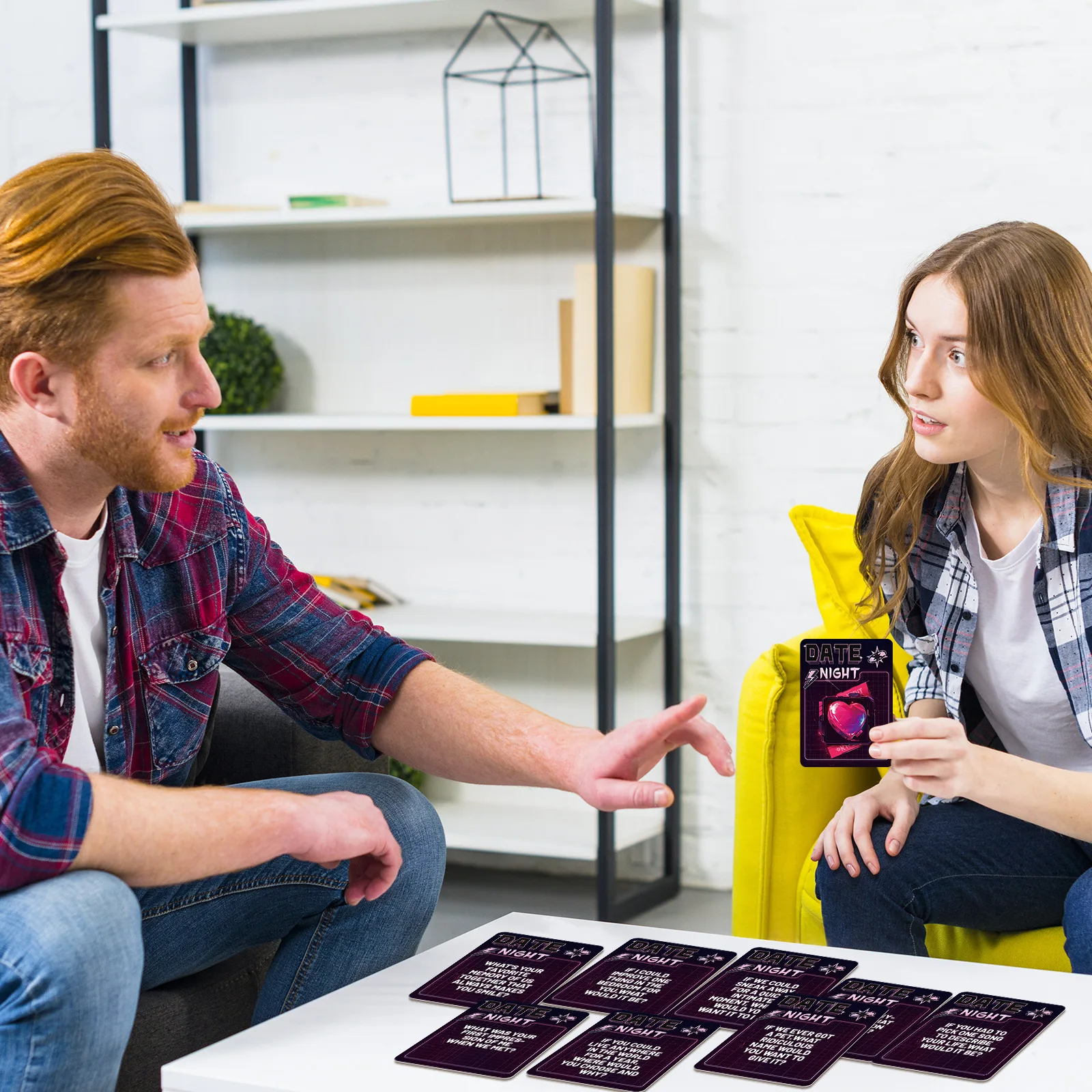 Couple Date Night Game Cards To Heat Up Couple Relationships Sex Funny Game Card for Adult Lovers Sweet Interactive Sex Products