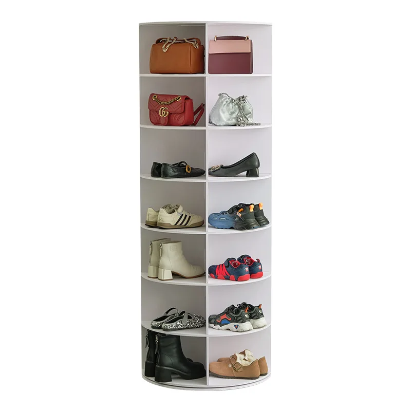 Fotografia 5: Suporte giratório para sapatos, suporte para bolsas 360 °   Suporte giratório para sapatos, de várias camadas