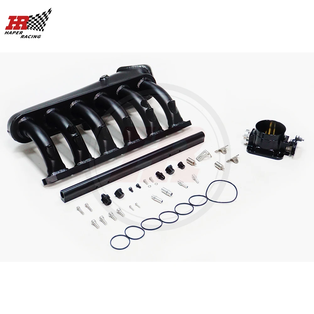 

Черный впускной коллектор HP RACING с комплектом топливной рампы + корпус дроссельной заслонки подходит для E36 E46 M50 M52 325i B MW