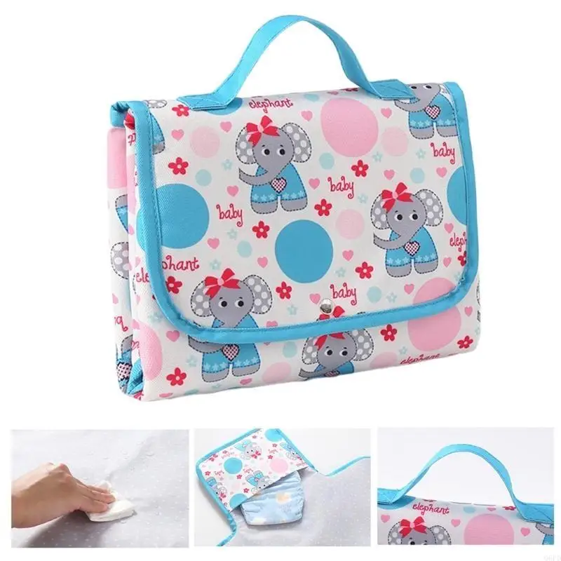 Baby Diaper Changing Pad Travel Change Mat Liner Infant Diapering Sheet Protector Printed Pattern Change Pad