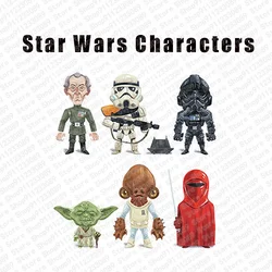 Baby Yoda Ahsoka Building Blocks Stormtroopers Luke Skywalker Boba Fett Obi-wan Action Figure Toy