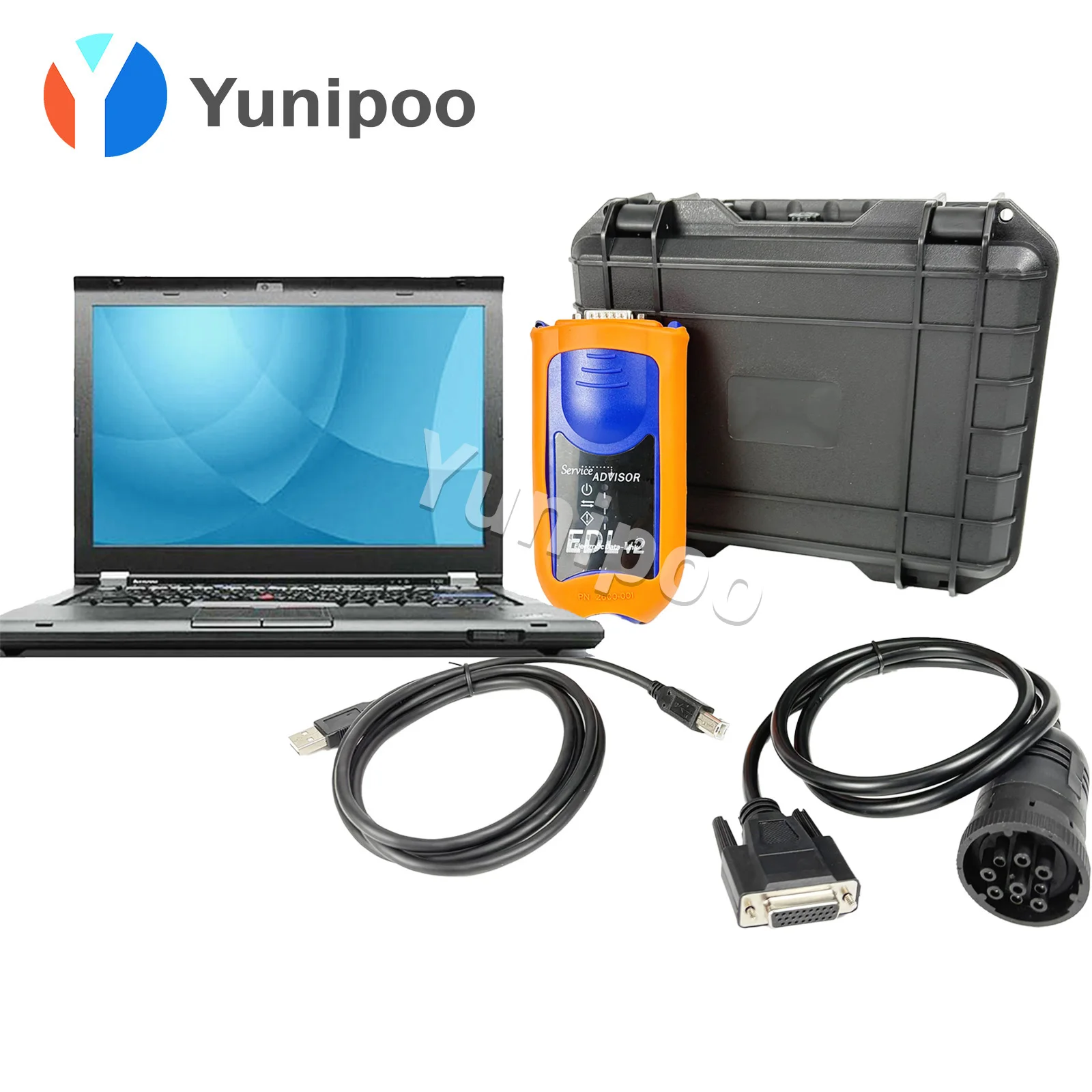 

Электронное соединение данных EDL V2 и ноутбук T450 V5.3 AG+CF, подходит для сканирования тяжелых грузовиков и сельскохозяйственных тракторов