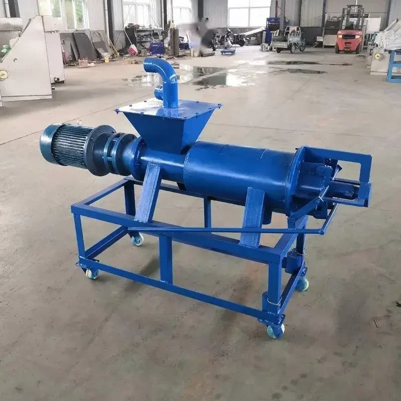 Pig manure dry and wet separator small and medium farm chicken manure duck manure dehydrator Biogas Slurry Dewatering Machine