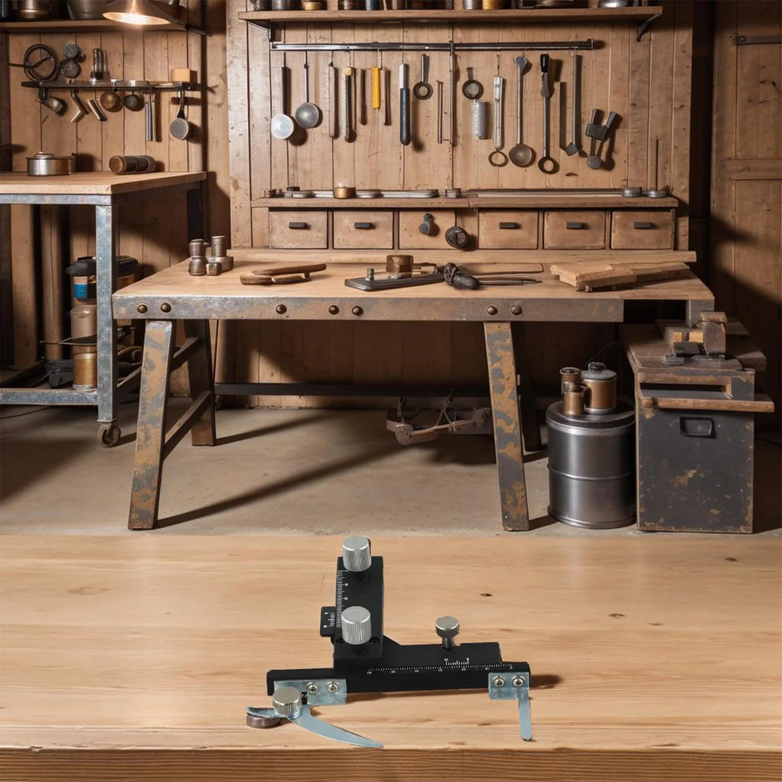 

1 Pc Microscope Accessories: Attachable Mechanical Stage, X-Y Movable Stage, X S P Biological Microscope Stage With Scale Tools