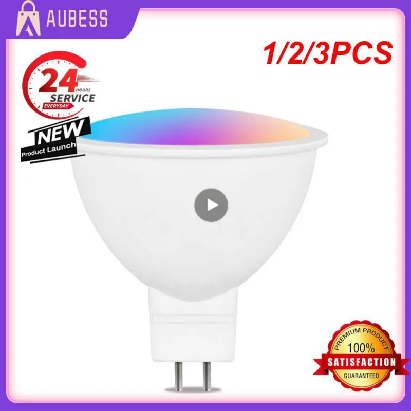 1/2/3PCS Control WIFI Smart LED Light Bulb Homekit E27 E14 GU10 LED Lamp 100-240V / DC12V Siri Voice Control