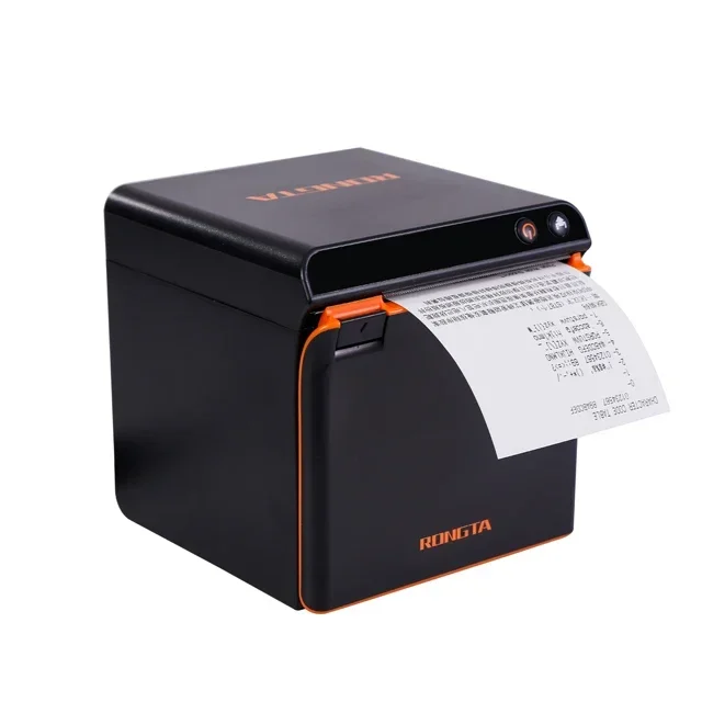 Compact design bluetooth printer android fast printing desktop thermal printer 80mm
