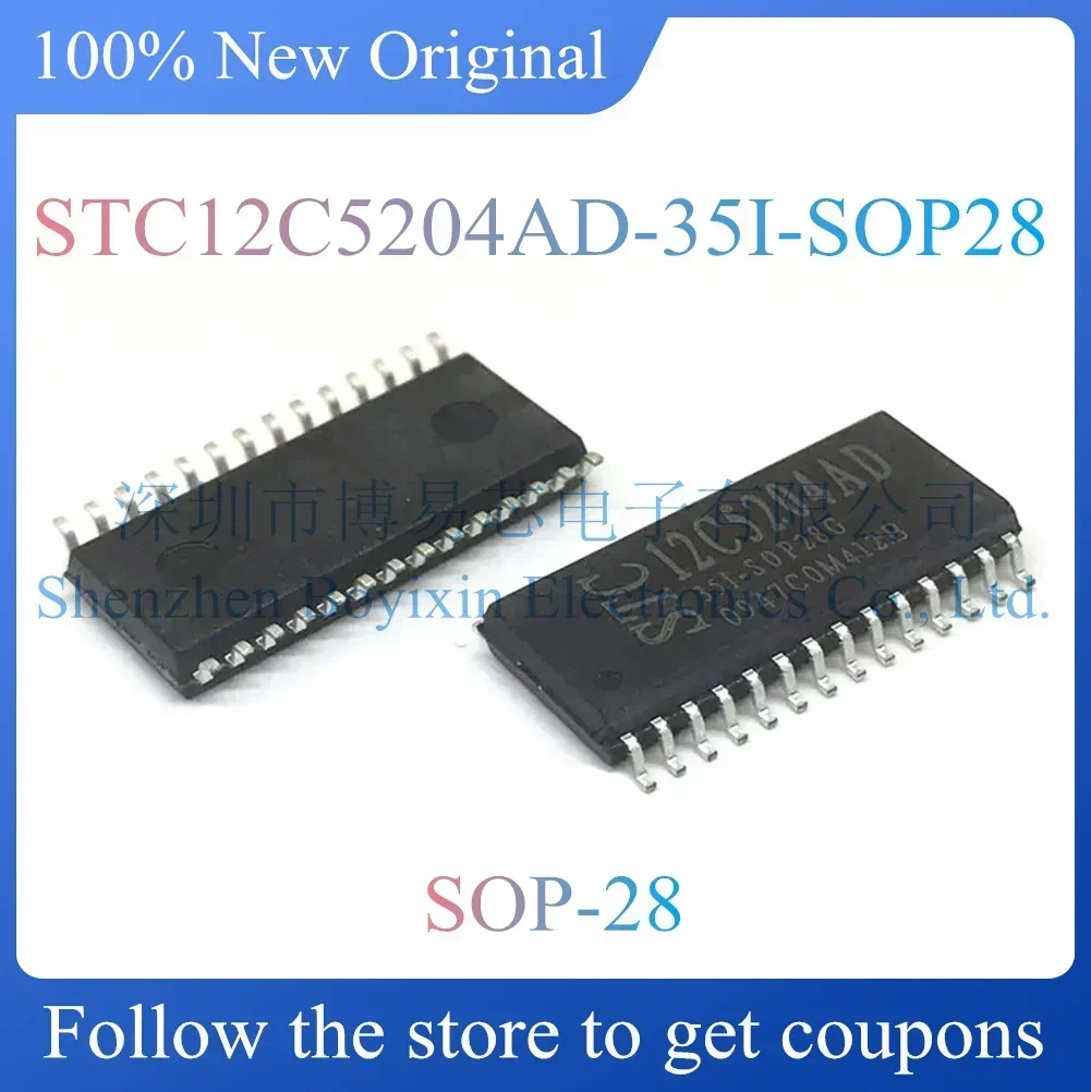 

NEW STC12C5204AD-35I-SOP28 Original Product