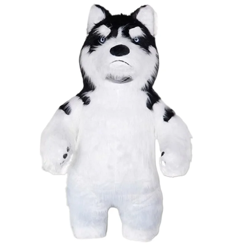 

260cm Inflatable Siberian Husky Dog Huge Mascot Costume Fancy Dress Party Advertising Ceremony Animal Carnival Party Props