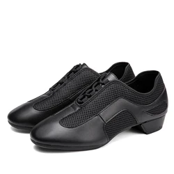 Women Ballroom Dance Shoes Latin Salsa Dance Shoes Soft Sole Professional Jazz Tango Shoes Dancing Lady Indoor 2cm Heels Sneaker