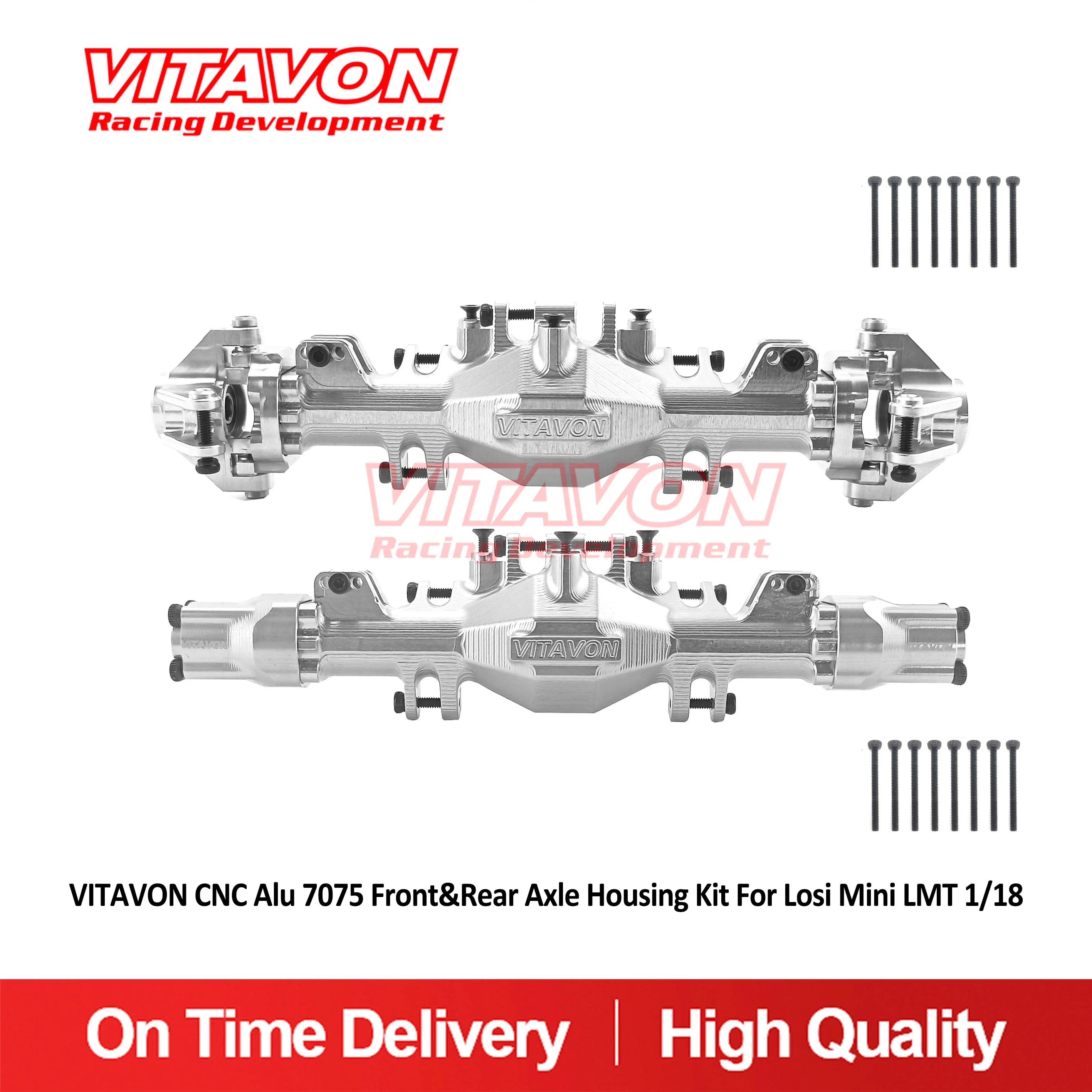 

VITAVON CNC Alu 7075 комплект корпуса передней и задней оси для Losi Mini LMT 1/18