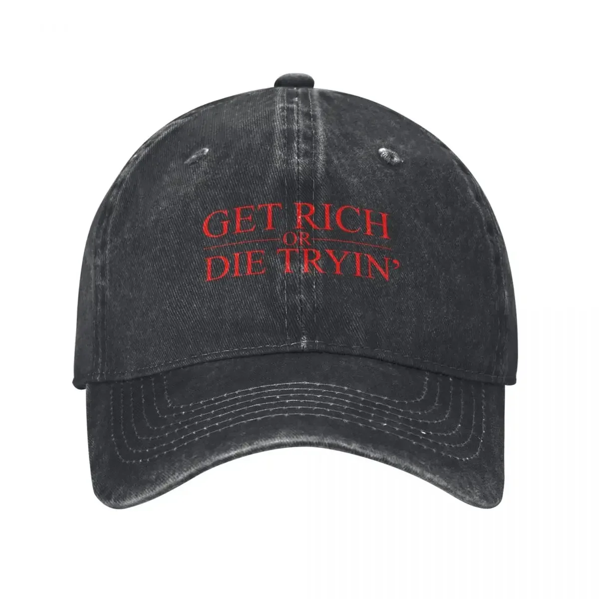 

Get Rich Or Die Tryin Fifty Baseball Cap Luxury Brand Golf Hat Man Ladies Men's