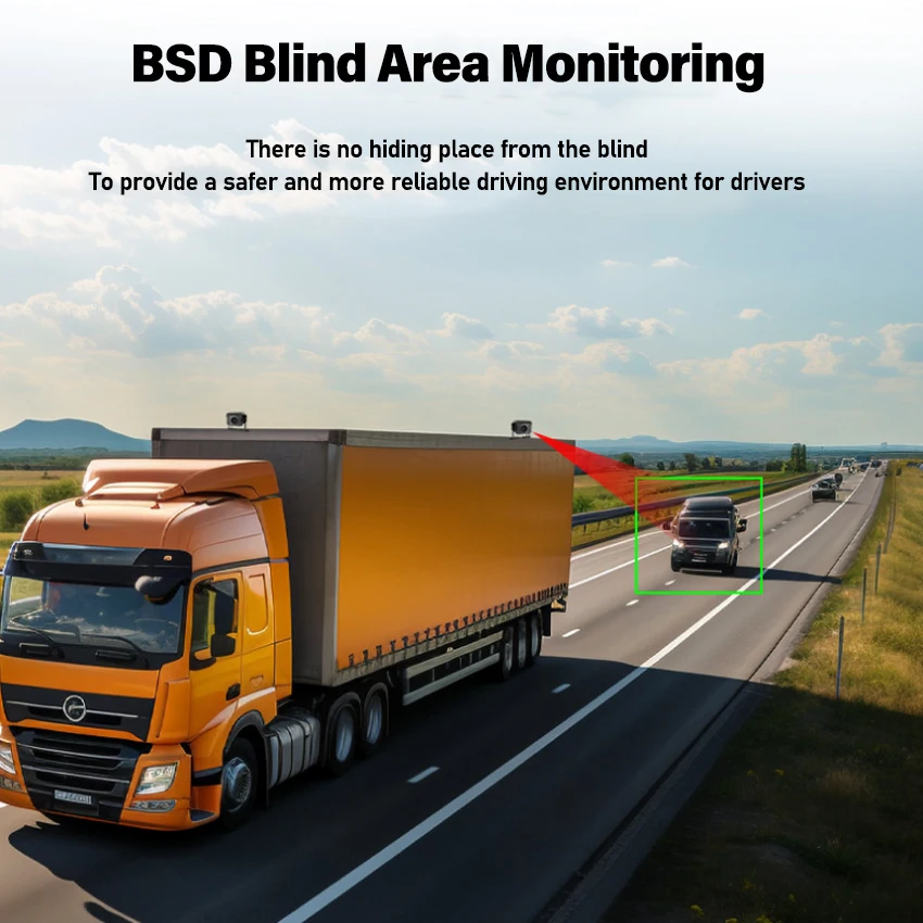 For Front Rear Reverse Backup Camera ,2 Channel 7" IPS Screen Car Truck Bus AHD Full HD Night Vision Car DVR Monitor Recorder