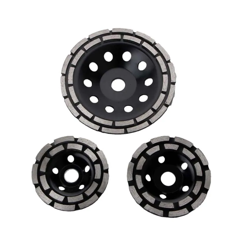 

Diamond grinding disc Black double-row grinding wheel, electric grinding accessories 115/125/180mm grinding wall grinding disc