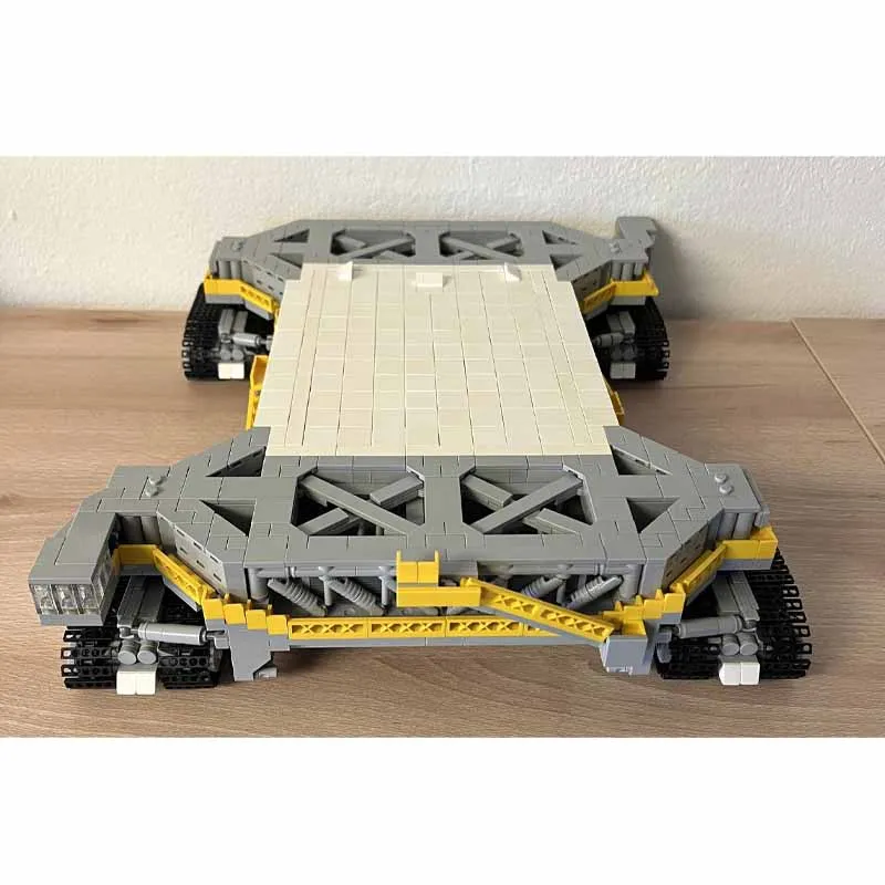 Popular MOC-186215 New Outer Space Platform Crawler Conveyor Building Block Model 2561PartsMOC Creative Children's Birthday Gift