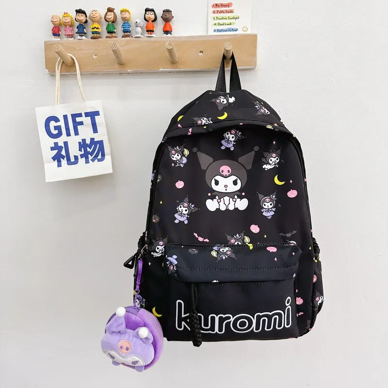 Hello Kitty Sanrio Backpack, Kuromi Cinnamoroll Cute Daypack, Cartoon Anime Schoolbag Bag, Girl Casual Travel Commute Knapsack