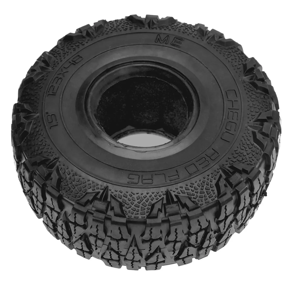 

[A17I TOY] 1.9 Inch Rubber Tire for 1/10 RC Crawler Car, Fits SCX10 & TRX4
