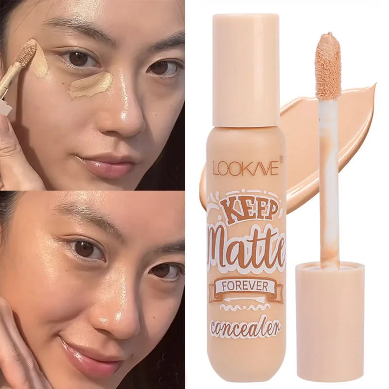 6 Colors Matte Concealer Stick Lasting Moisturizing Liquid Foundation Face Cover Acne Eye Dark Circle Modify Skin Tone Cosmetics