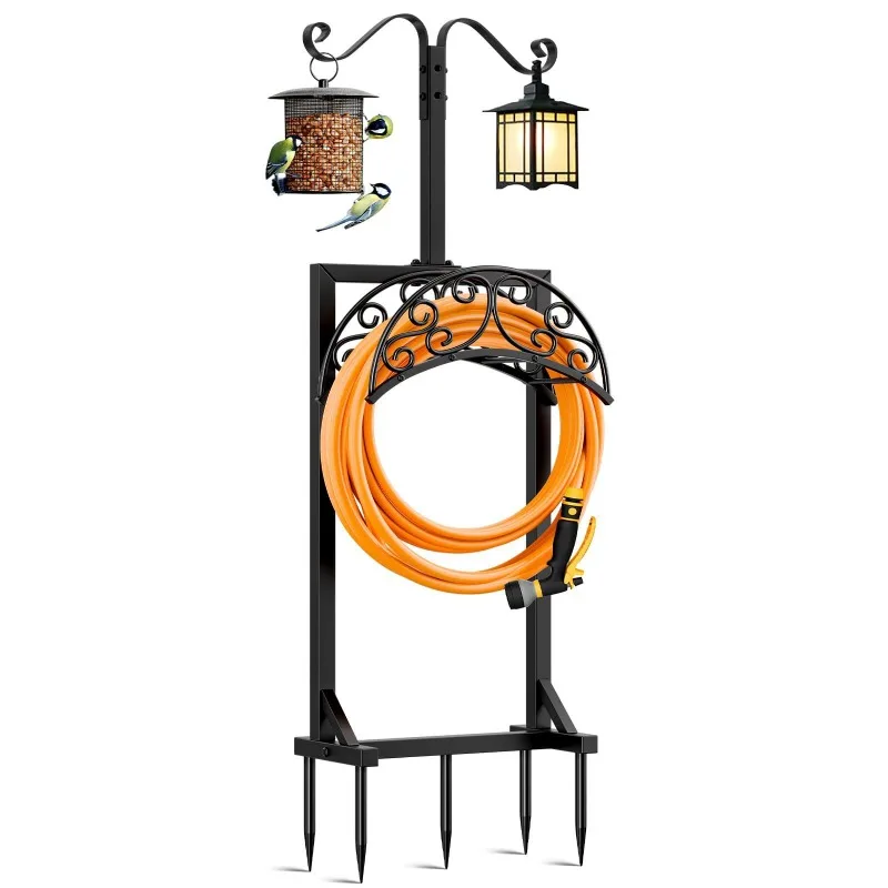 Outdoor heavy-duty water  storage rack, multi-purpose hose finishing support rack, garden water rack