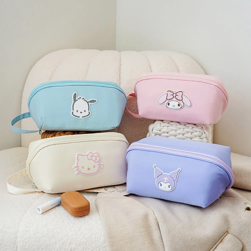 Sanrio Bra Underpants Travel Storage Bags Kawaii Underwear Sorting Handbags Fashion Luggage Clothing Bags Makeup Case Tote Gifts