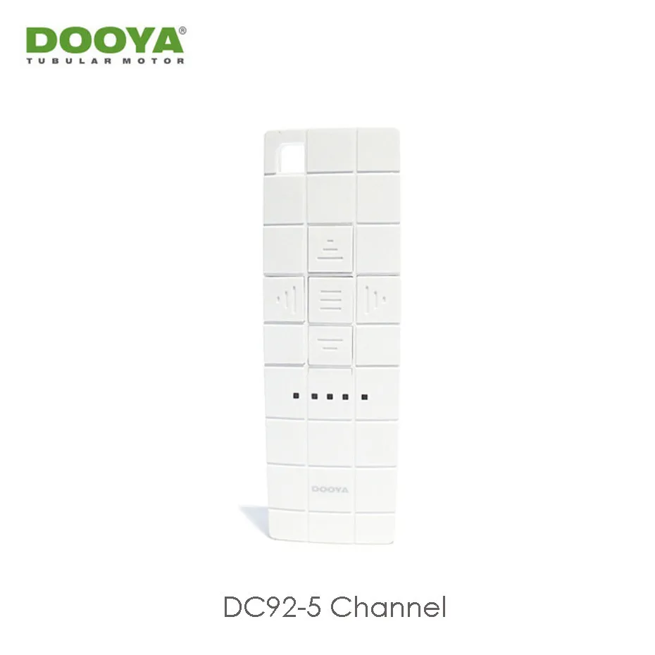 Original Dooya DC92 Remote Controller Hand-Operate 5-Channel Remote for Dooya RF433 Curtain Motor KT320E,DT52E,KT82TN,DT360E view 3