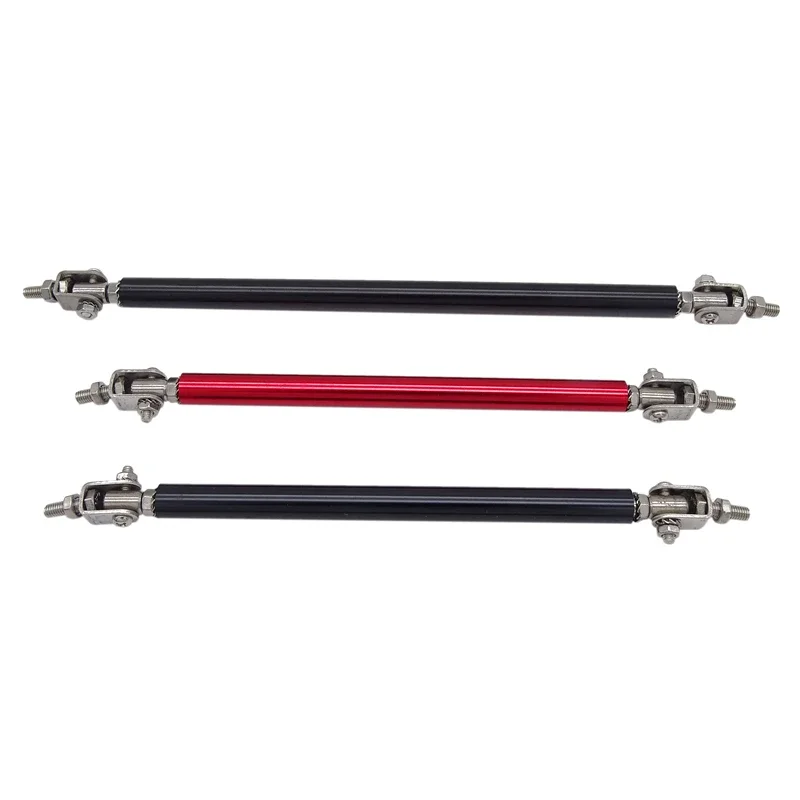 

Car Splitter Rods Racing Car Adjustable Front Rear Bumper Lip Splitter Support Bar Kit Car Styling Tunning 150mm 200mm Universal