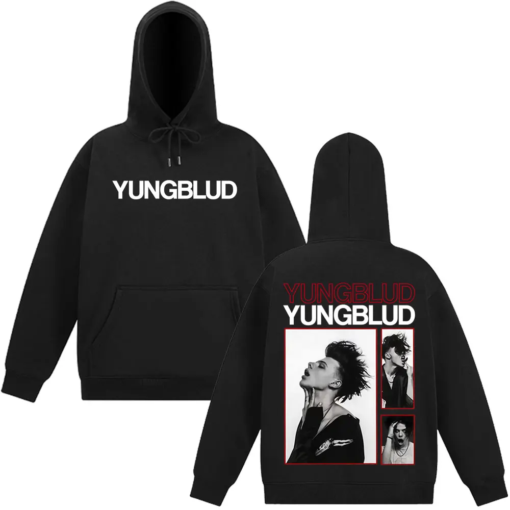

Singer Yungblud IDOLS Album Tour 2026, винтажная толстовка с капюшоном для мужчин и женщин, толстовка в стиле хип-хоп, толстовки в готическом стиле, панк, осенние и зимние топы