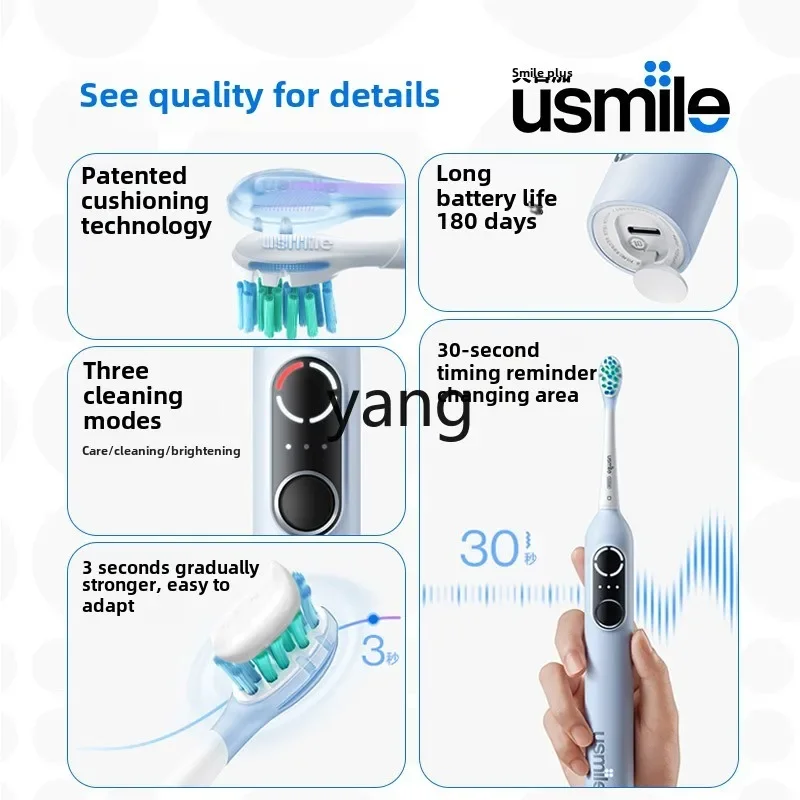 CX Snake Year Compleanno Confezione regalo spazzolino elettrico usmile P10PRO