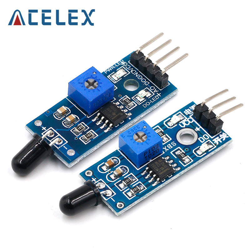  IR Flame Detection Sensor Module Fire Detector Infrared Receiver Module for arduino Diy Kit 