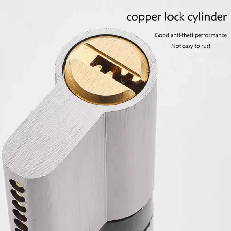 Top quality Brass Euro Security Keys and Cylinder Lock With Knob for All Door Types