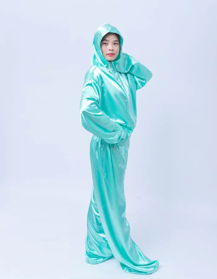 ชายหญิงทรายบําบัด Halotherapy เกลือถ้ํา Mineral Bath Spring Therapy Balneotherapy หมักเอนไซม์ชุดอาบน้ํา